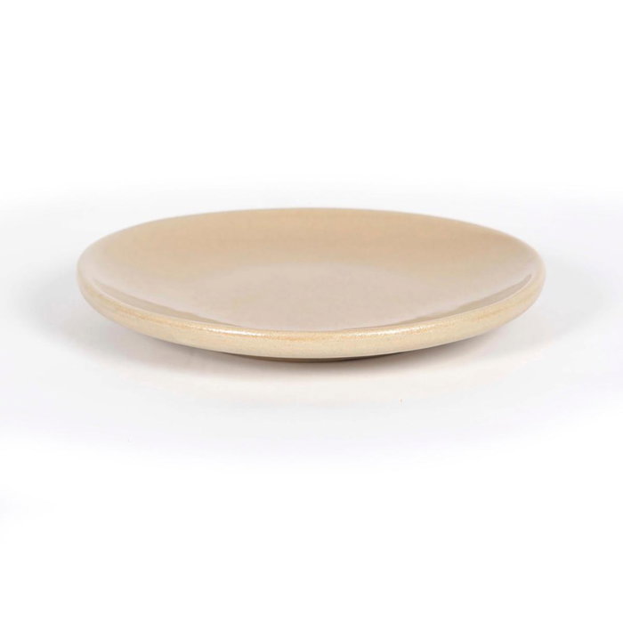 Assiette plate Anaflor Barro Anaflor Beige Faïence Ø 31 cm Viande (8 Unités)