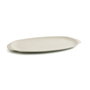 Quid Bandeja Oval Mineral Gres Cerámica 13x30.5 cm (8 Unidades)