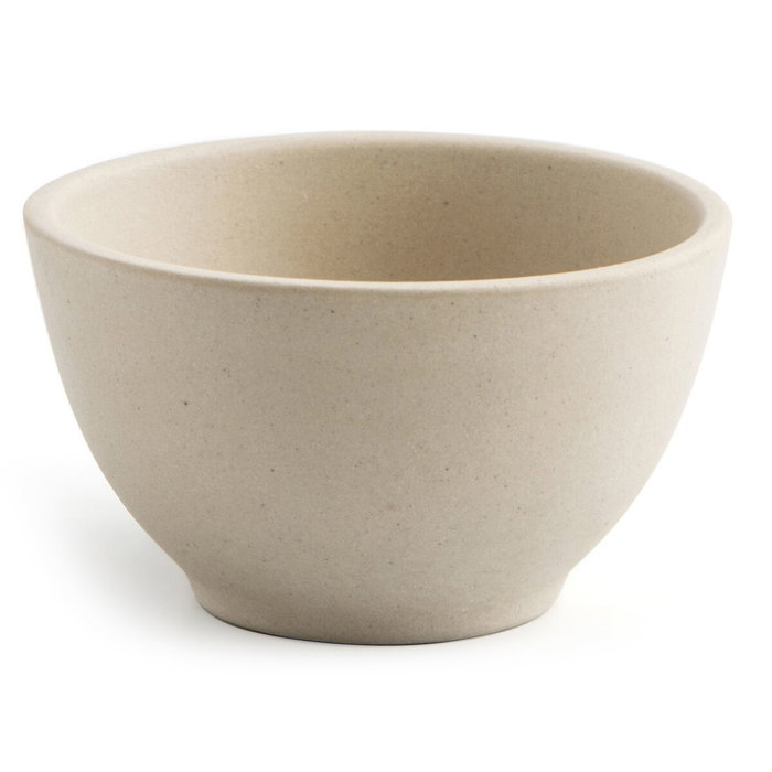 Quid Bol Céramique Mineral Gres 9x5 cm (18 Unités) Beige Quid Bol Céramique Mineral Gres 9x5 cm (18 Unités) Beige