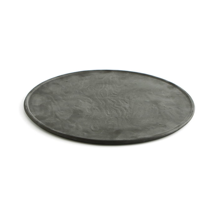 Plat à Pizza Quid Mineral Gres Céramique Noir 33 cm (6 Unités) Plat à Pizza Quid Mineral Gres Céramique Noir 33 cm (6 Unités)