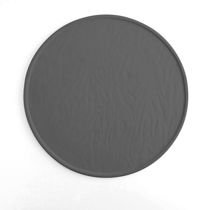 Plat à Pizza Quid Mineral Gres Céramique Noir 33 cm (6 Unités) Plat à Pizza Quid Mineral Gres Céramique Noir 33 cm (6 Unités)
