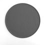 Plat à Pizza Quid Mineral Gres Céramique Noir 33 cm (6 Unités)