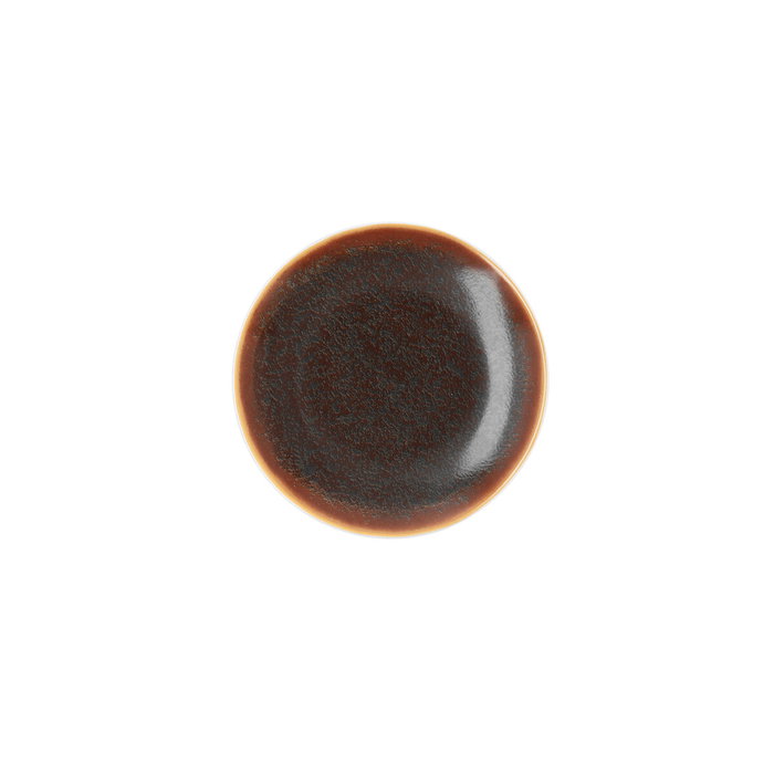 Ariane Plato Llano Porcelana Decor 15 cm Marron 24 Unités Céramique