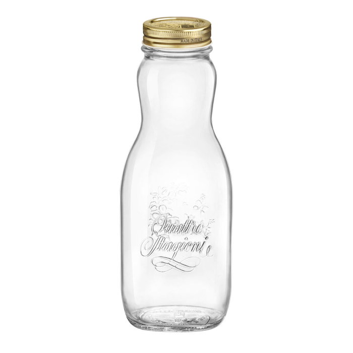 Bormioli Rocco Quattro Stagioni Bouteille en Verre 1 L (6 Unités)