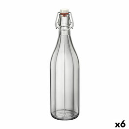 Bouteille Bormioli Rocco Oxford Transparent verre 1 L (6 Unités)
