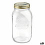 Bormioli Rocco Pots de Conservation Verre Quattro Stagioni 150 cL (6 Unités) Fabriqué en Italie