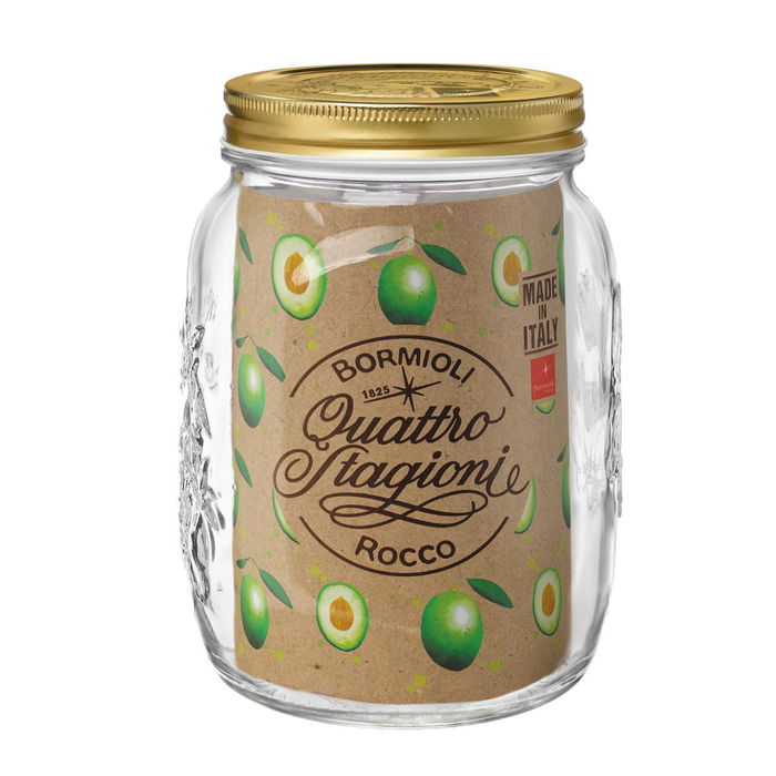 Pot en verre Bormioli Rocco Quattro Stagioni Transparent (6 Unités)
