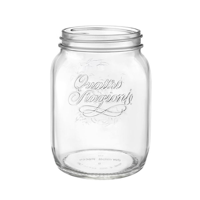 Pot en verre Bormioli Rocco Quattro Stagioni Transparent (6 Unités)