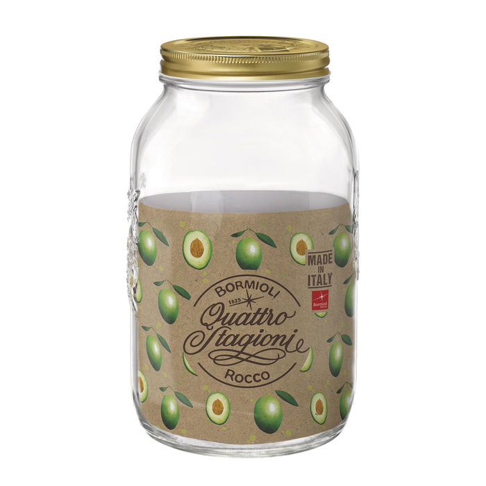 Bormioli Rocco Tarro Conserva Quattro Stagioni Vidrio 3,8 L (6 Unidades) Bormioli Rocco Tarro Conserva Quattro Stagioni Vidrio 3,8 L (6 Unidades)