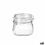 Bormioli Rocco Pot à Conserve Verre Fido 0,5 L Lot de 6 Hermétique Fabriqué en Italie