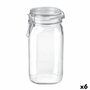 Bormioli Rocco Fido Pot à Conserve en Verre 1,5 L (6 Unités)
