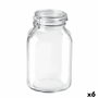 Bormioli Rocco Fido Pot à Conserve en Verre 3 L (6 Unités) Hermétique Fabriqué en Italie