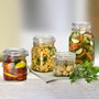 Bormioli Rocco Fido Récipient de Conservation des Aliments, 6 Unités