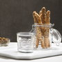 Bormioli Rocco Officina Pot à Conserve en Verre 1 L (6 Unités) Fabriqué en Italie Hermétique