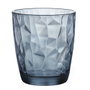Bormioli Rocco Verre Bas Diamond 39 cL (6 Unités) en Verre Bleu