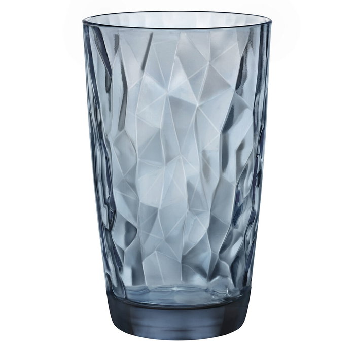 Bormioli Rocco Verre Haut Diamond 47 cL (Lot de 6) Bleu