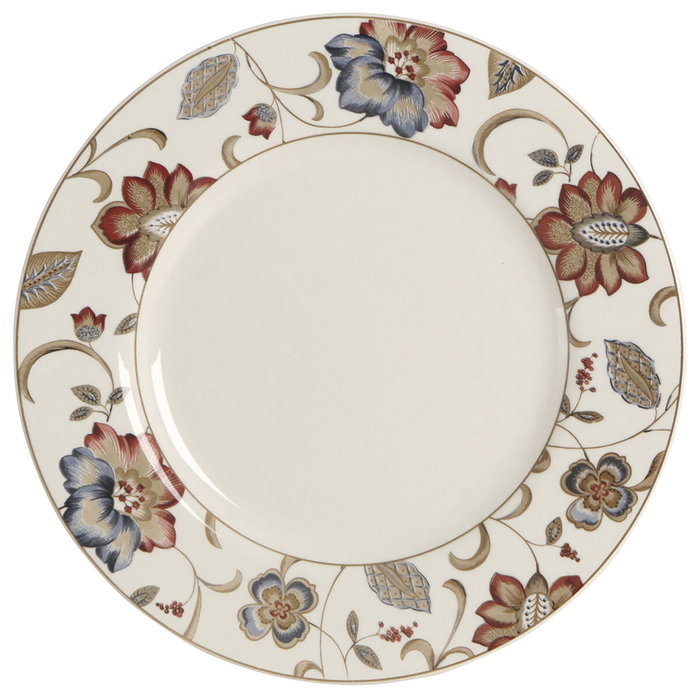Queen's Plato Llano Cerámico Jacobean 27,3 cm (6 Unidades)