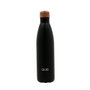 Quid Cocco Bouteille Thermos Inox 0,75L Noir Mate Double Paroi 12h Thermique Anti-fuite Sans BPA