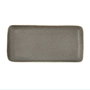 Bidasoa Plateau Rectangulaire Gio en Céramique Gris 28x14 cm (4 Unités) - Lave-vaisselle, Micro-ondes