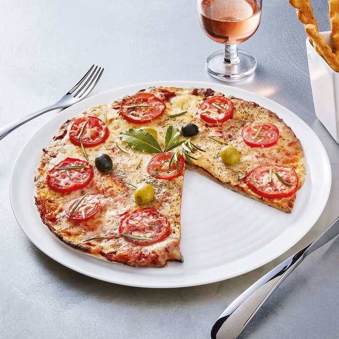 Arcoroc Plato Pizza Evolutions Opal 32 cm en Verre Trempé Blanc (6 Unités) Arcoroc Plato Pizza Evolutions Opal 32 cm en Verre Trempé Blanc (6 Unités)