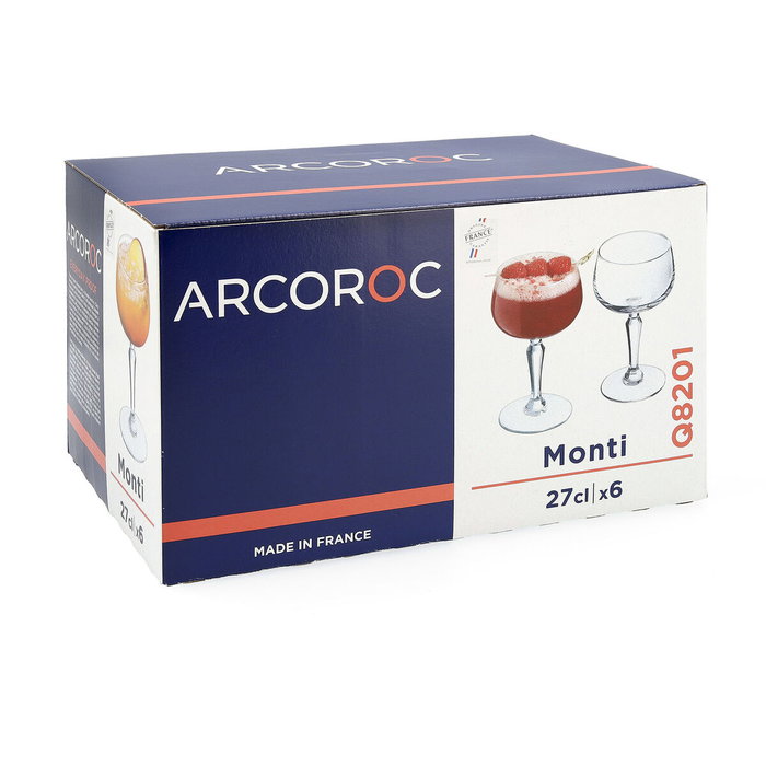 Arcoroc Monti Verre à Vin - 6 Pièces - 27 cL