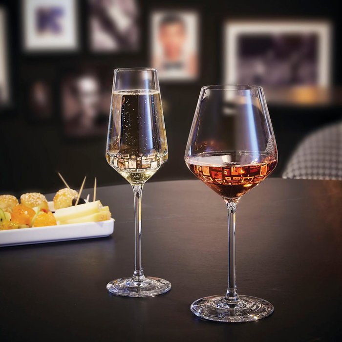 Chef & Sommelier Distinction Verre à Vin Transparent 38 cL - Lot de 6