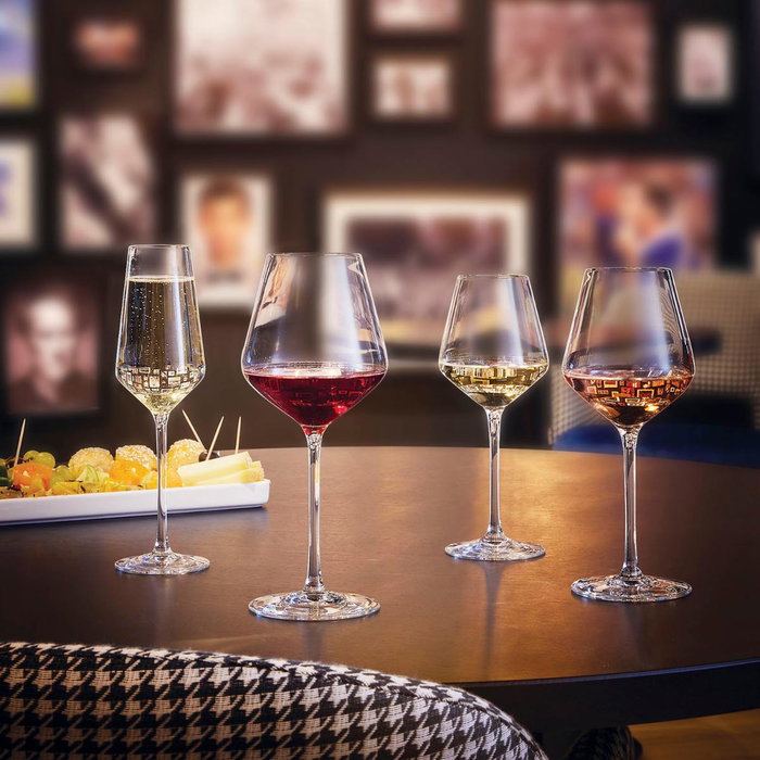 Chef & Sommelier Distinction Verre à Vin Transparent 38 cL - Lot de 6