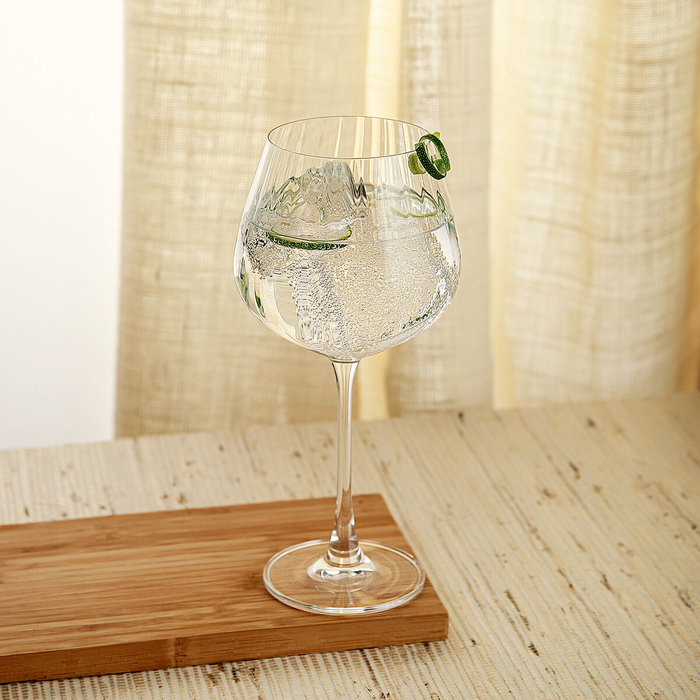 Bohemia Copa Gin Cristalin Optic 64 cL - Lot de 6 Verres