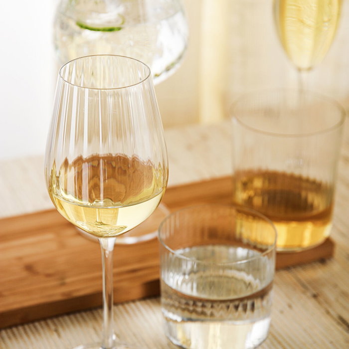 Bohemia Verres à vin Optic Cristal 65 cL Lot de 6