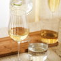 Bohemia Verres à vin Optic Cristal 65 cL Lot de 6
