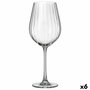Bohemia Verres à vin Optic Cristal 65 cL Lot de 6