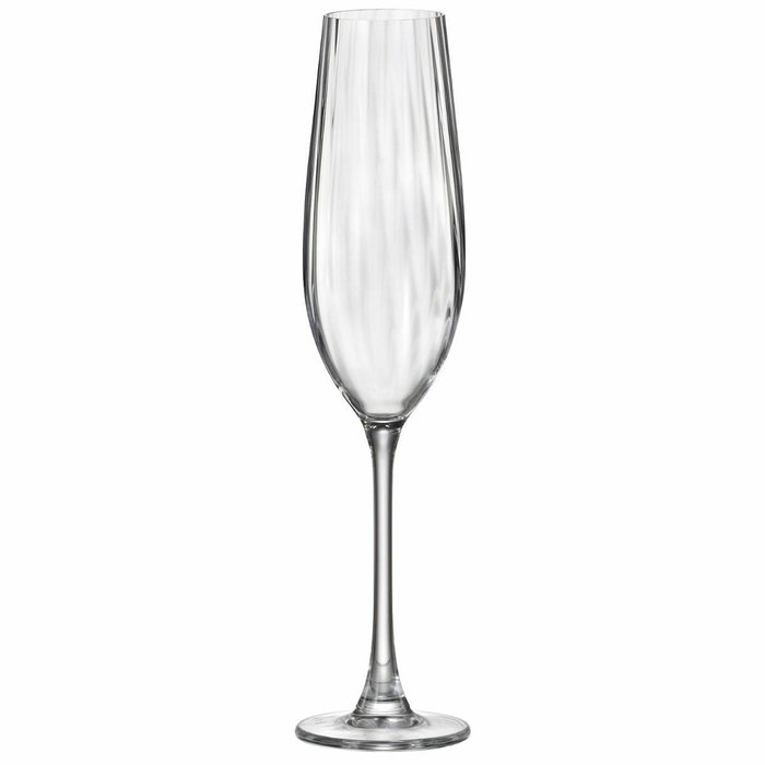Bohemia Verre Flûte Cristal Optic 26 cL (6 Unités)