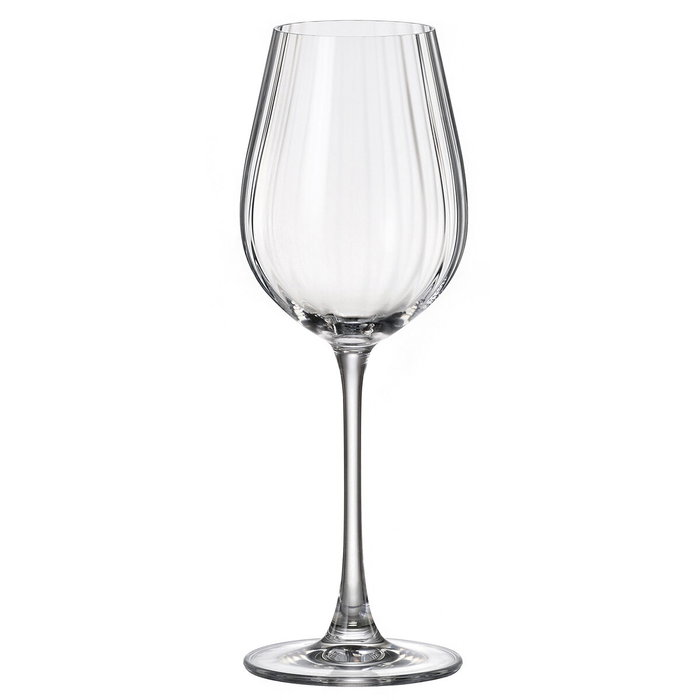 Bohemia Verre à Vin Optic Cristalin 40 cL Lot de 6