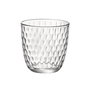 Bormioli Rocco Set de 6 Verres Bas Slot 29 cL en Verre Transparent avec Relief