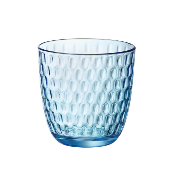 Bormioli Rocco Set 6 Verres Bas Slot 29 cL en Verre Bleu Bormioli Rocco Set 6 Verres Bas Slot 29 cL en Verre Bleu