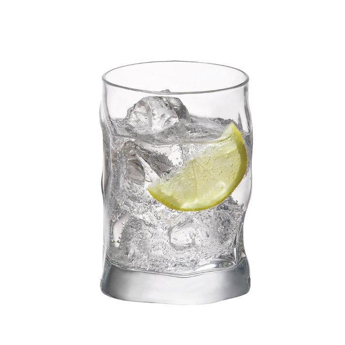 Bormioli Rocco Verre Sorgente 30 cL (6 Unités) en Verre Transparent avec Relief