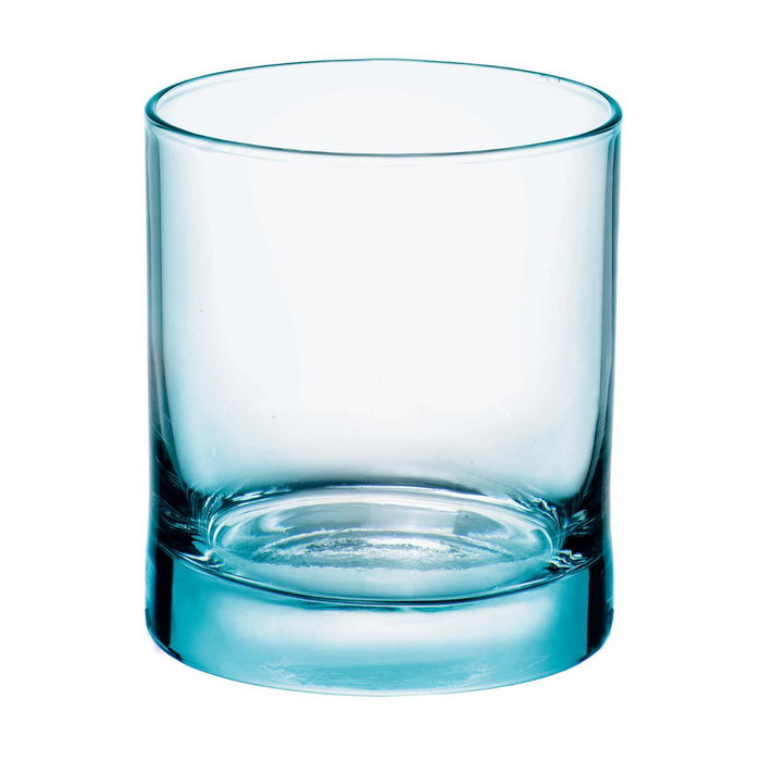 Bormioli Rocco Set 3 Verres Bas Iride 25,5 cL Verre Bleu Bormioli Rocco Set 3 Verres Bas Iride 25,5 cL Verre Bleu