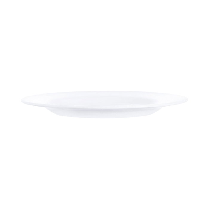 Arcoroc Assiettes à Dessert Set 6 Pièces Intensity White Opal Verre Blanc 20,5 cm