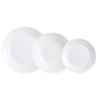 Luminarc Service de Vaisselle Opal Zelie 18 Pièces - 6 Personnes