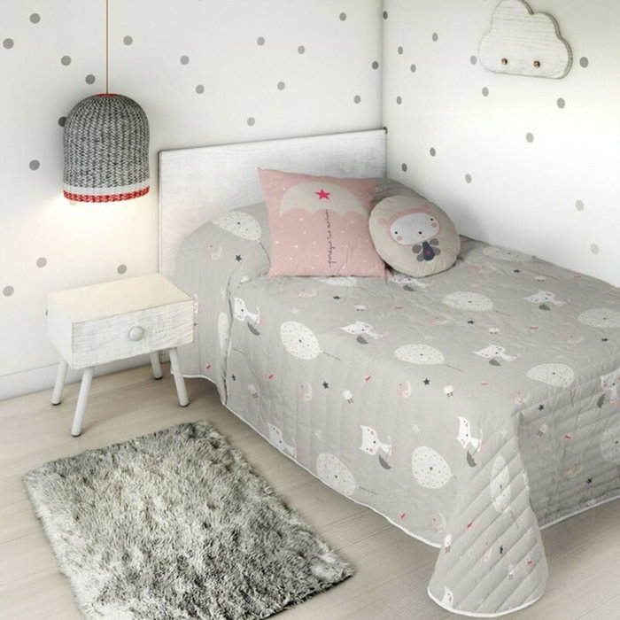 Couvre-lit Haciendo el Indio Cats and Ballons Dimensions Lit de 105 (200 x 260 cm)