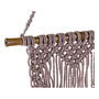 Décoration Suspendue DKD Home Decor Violet Marron Clair Bambou