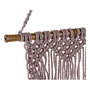 Décoration Suspendue DKD Home Decor Violet Marron Clair Bambou
