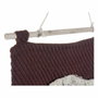 DKD Home Decor Décoration murale Rouge Naturel Boho 45 x 2 x 115 cm