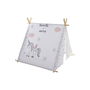 Magasin de campagne DKD Home Decor Coton Bois Licorne (110 x 110 x 106 cm)