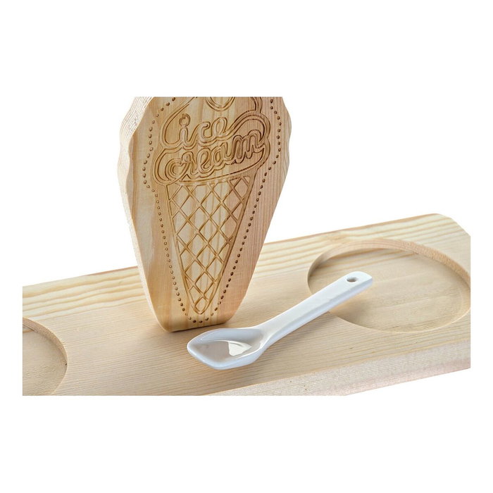 Set de Verres DKD Home Decor Multicouleur Céramique Pin Set de Verres DKD Home Decor Multicouleur Céramique Pin