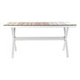 Table de Salle à Manger DKD Home Decor Résine Aluminium 160 x 90 x 75 cm