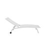 Chaise longue DKD Home Decor Avec des roues PVC Aluminium (187,5 x 64 x 97 cm)