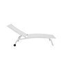 Chaise longue DKD Home Decor Avec des roues PVC Aluminium (187,5 x 64 x 97 cm)