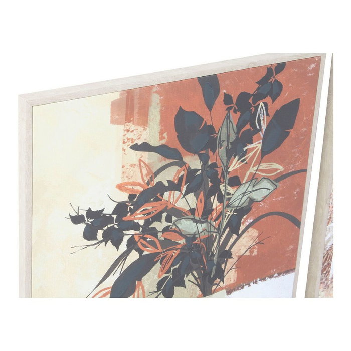 DKD Home Decor Toile Scandinave Plante, Lot de 2, 52 x 2,7 x 72 cm DKD Home Decor Toile Scandinave Plante, Lot de 2, 52 x 2,7 x 72 cm