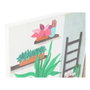 DKD Home Decor Toile Scandinave Plante Vert 52 x 2,7 x 72 cm